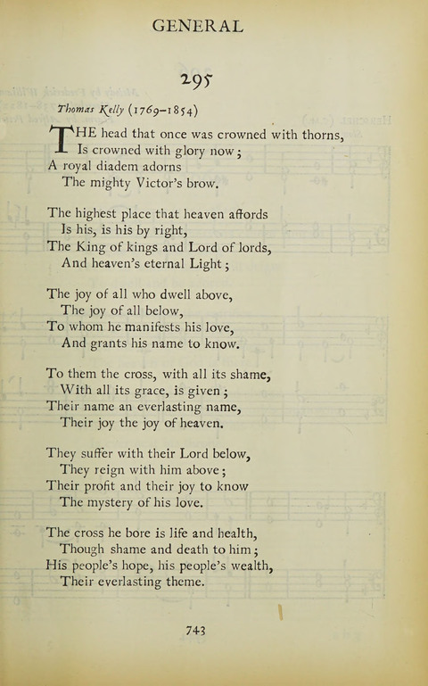 The Oxford Hymn Book page 742