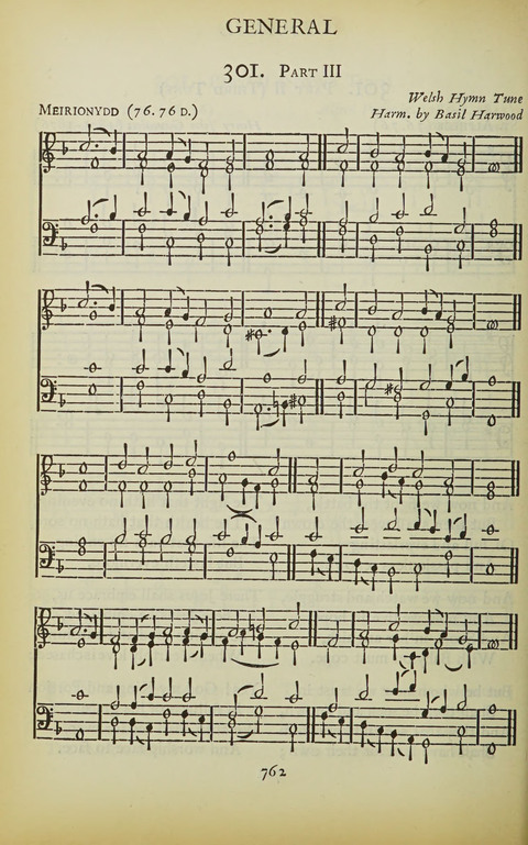 The Oxford Hymn Book page 761
