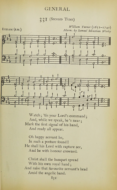 The Oxford Hymn Book page 830