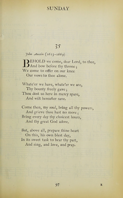 The Oxford Hymn Book page 96