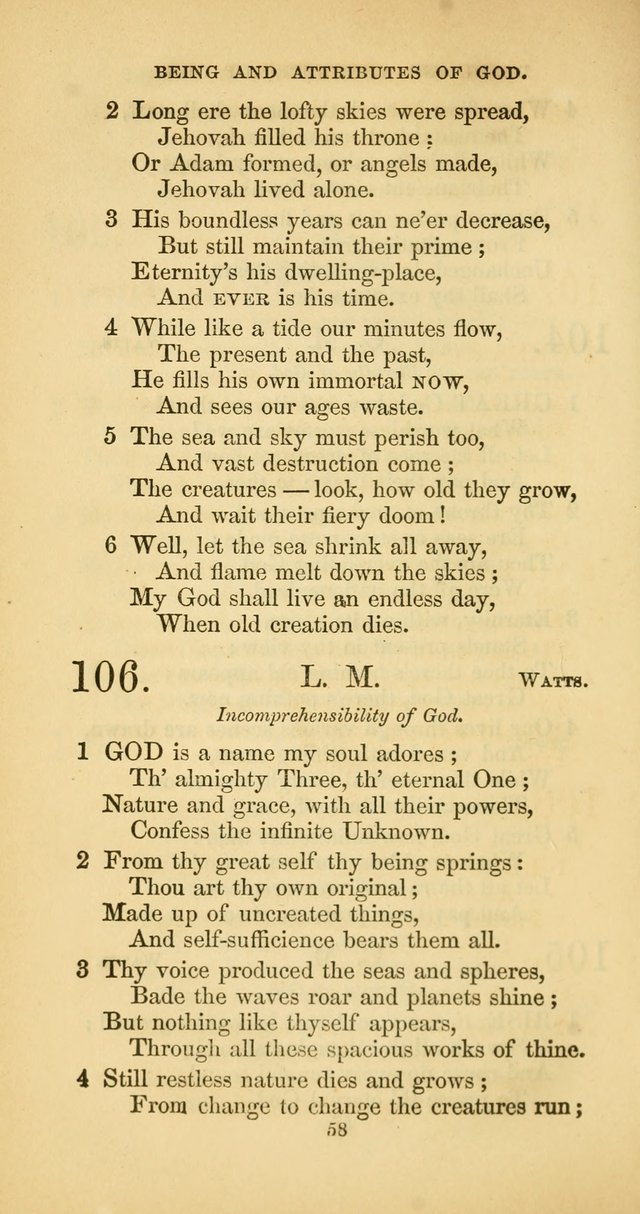 The Psalmody: a collection of hymns for public and social worship page 125
