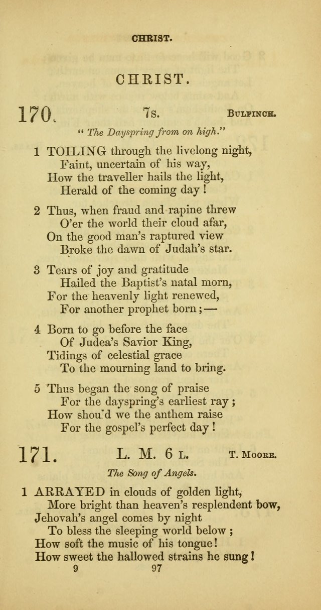 The Psalmody: a collection of hymns for public and social worship page 164