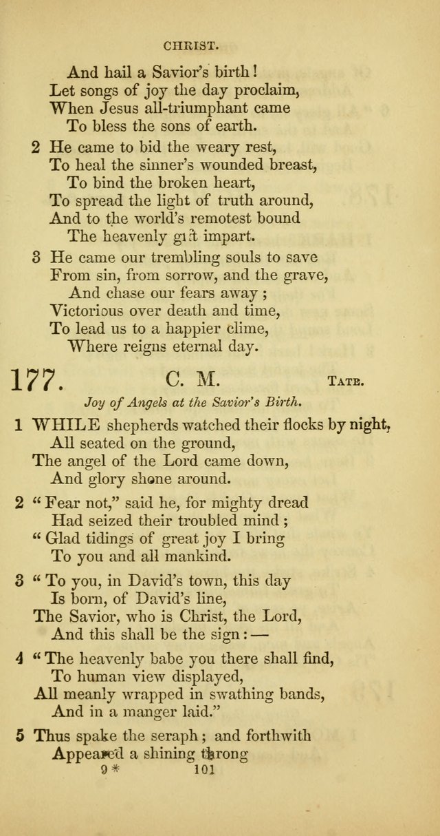 The Psalmody: a collection of hymns for public and social worship page 168
