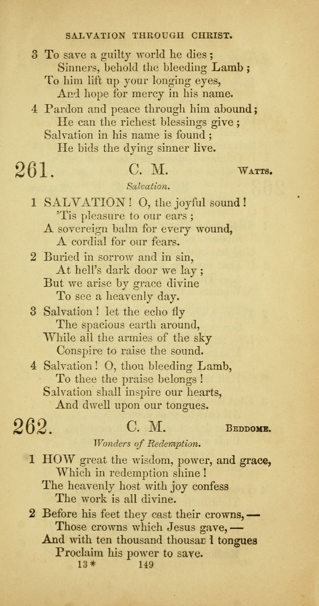 The Psalmody: a collection of hymns for public and social worship page 216