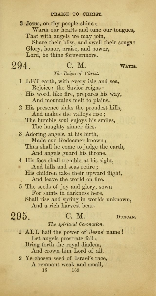 The Psalmody: a collection of hymns for public and social worship page 236