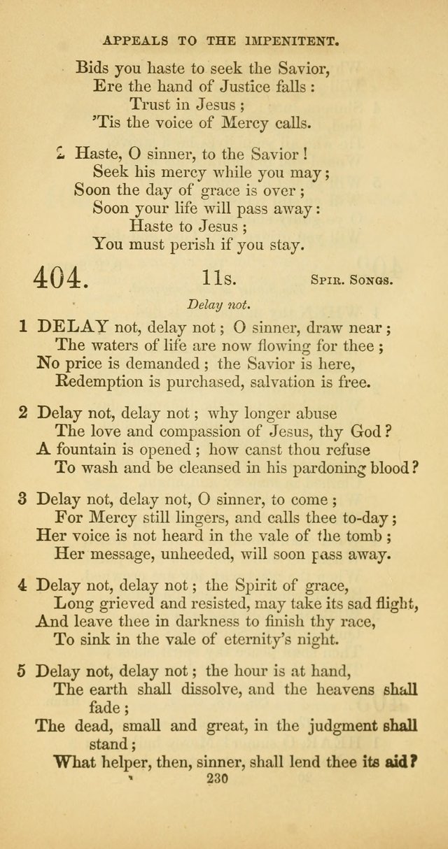 The Psalmody: a collection of hymns for public and social worship page 297