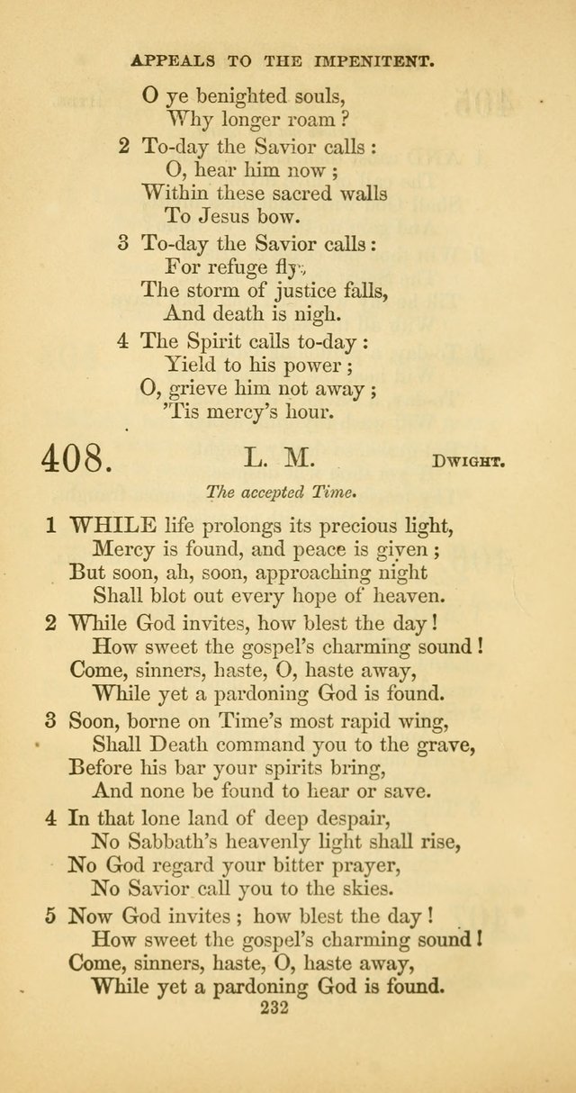 The Psalmody: a collection of hymns for public and social worship page 299