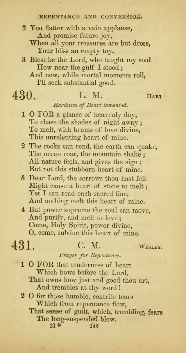 The Psalmody: a collection of hymns for public and social worship page 312