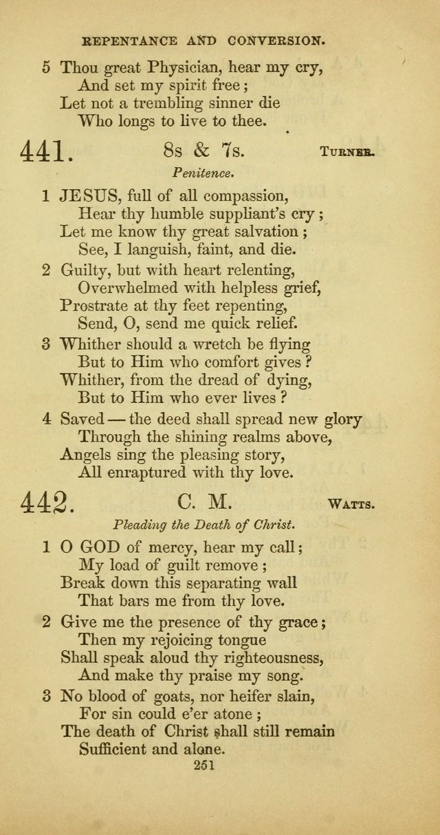 The Psalmody: a collection of hymns for public and social worship page 318