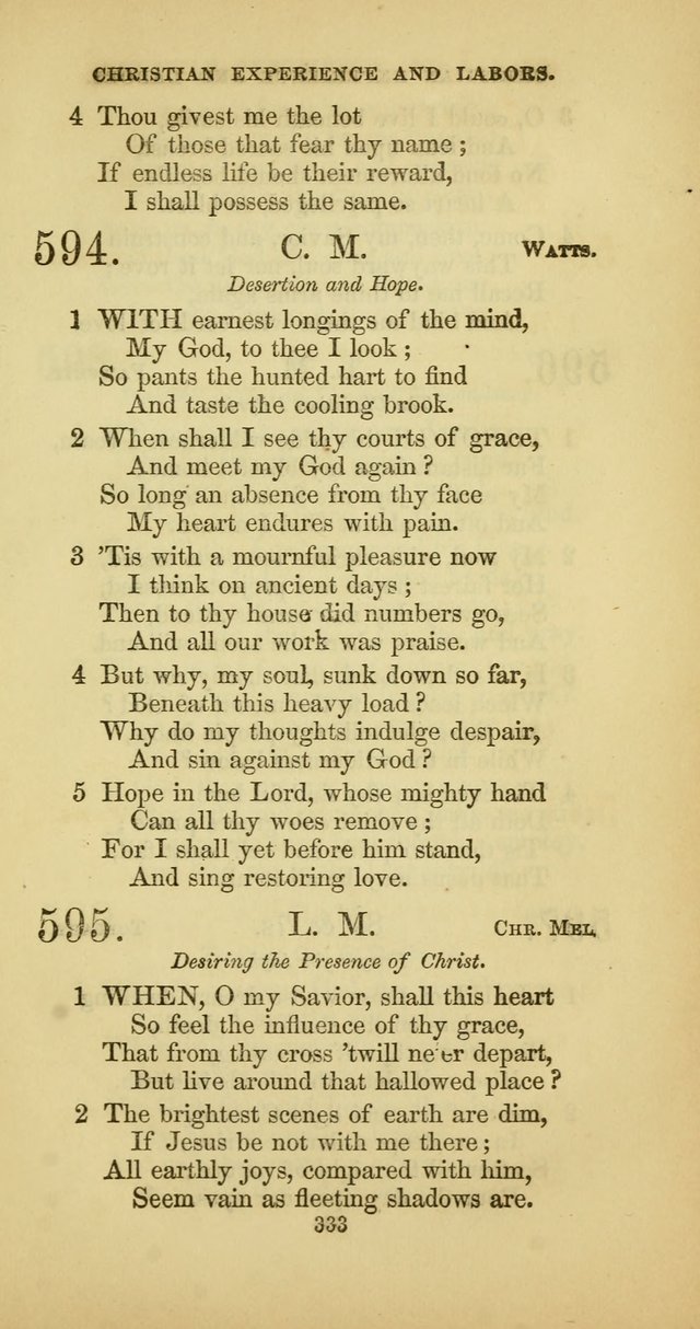 The Psalmody: a collection of hymns for public and social worship page 400