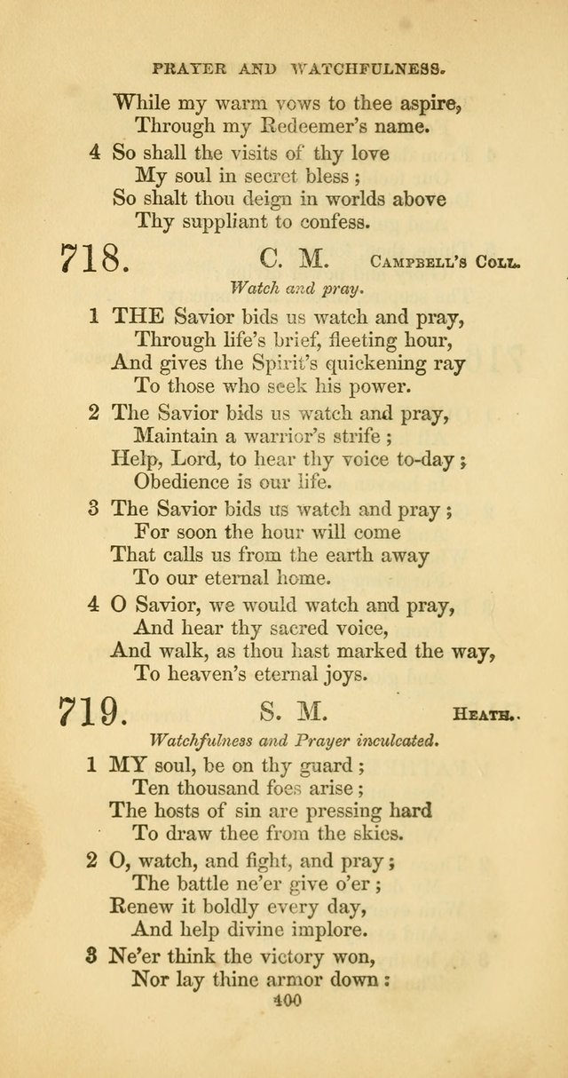 The Psalmody: a collection of hymns for public and social worship page 467