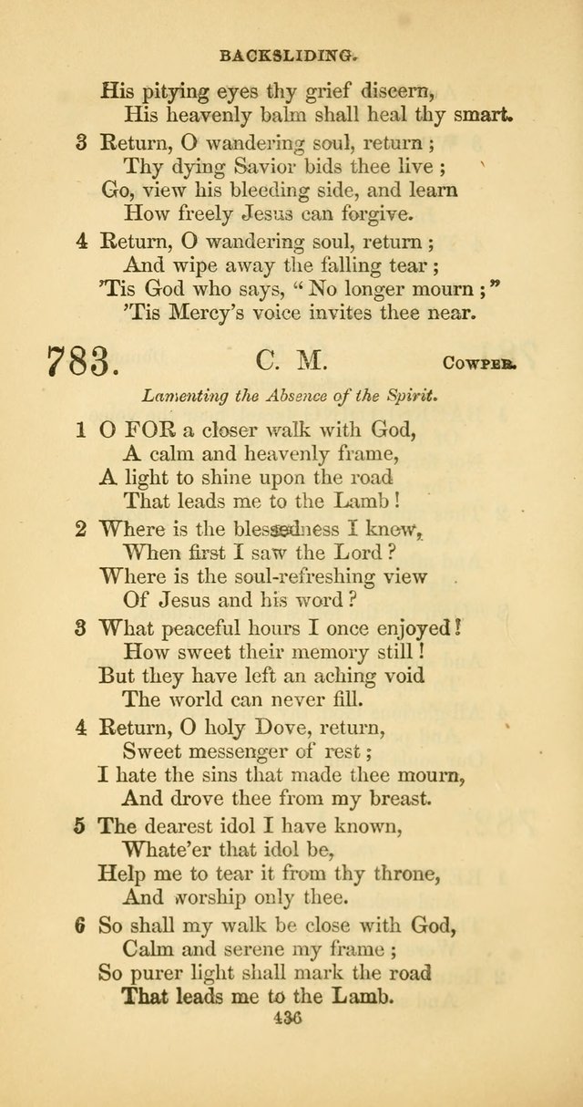 The Psalmody: a collection of hymns for public and social worship page 503