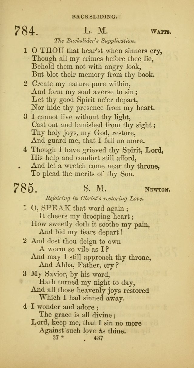 The Psalmody: a collection of hymns for public and social worship page 504