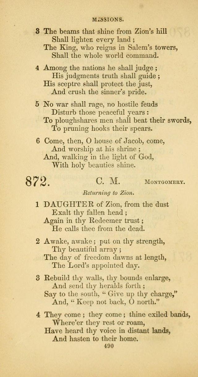 The Psalmody: a collection of hymns for public and social worship page 557