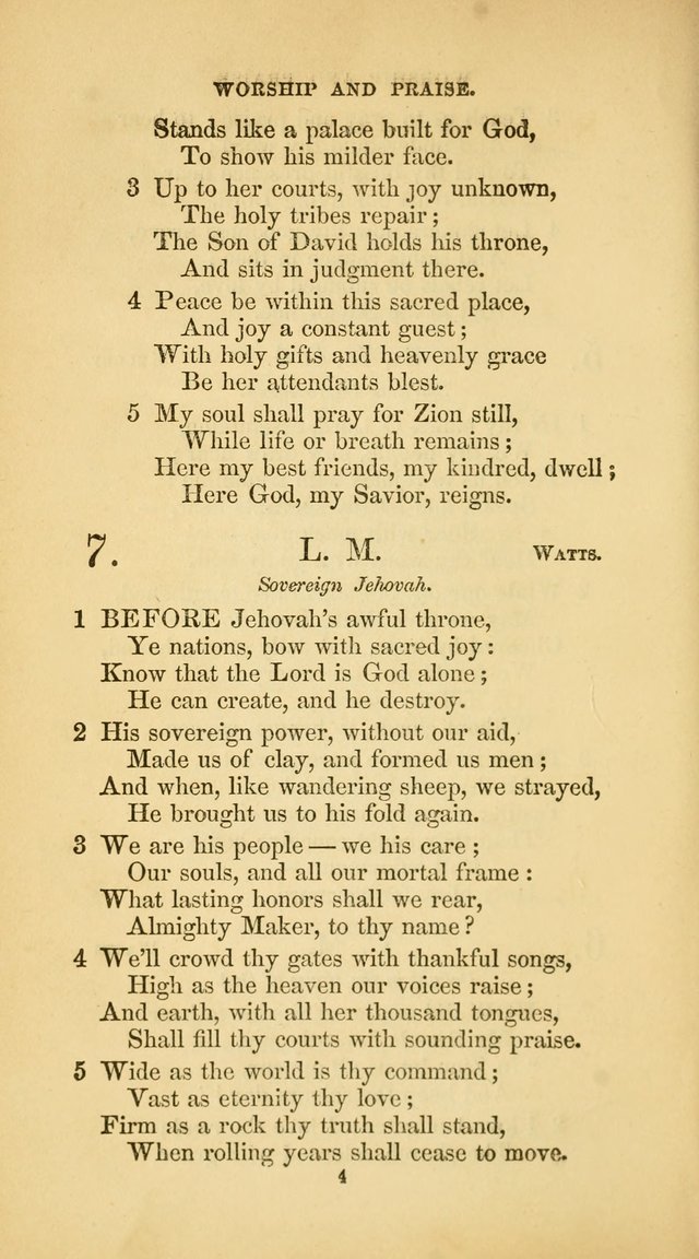 The Psalmody: a collection of hymns for public and social worship page 71