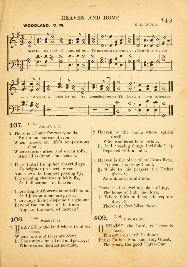 The Primitive Baptist Hymnal: a choice collection of hymns and tunes of early and late composition page 149