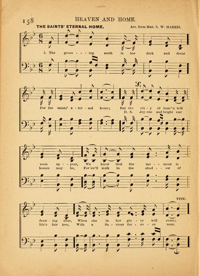 The Primitive Baptist Hymnal: a choice collection of hymns and tunes of early and late composition page 158