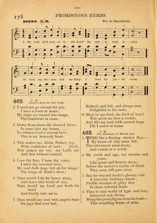 The Primitive Baptist Hymnal: a choice collection of hymns and tunes of early and late composition page 178