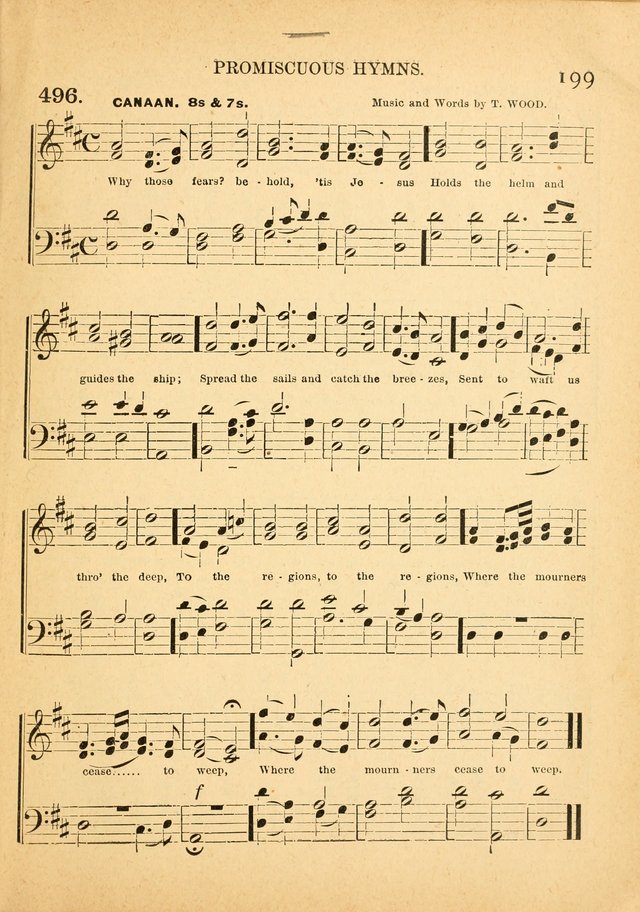The Primitive Baptist Hymnal: a choice collection of hymns and tunes of early and late composition page 199
