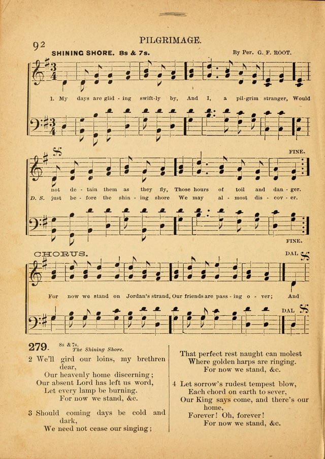 The Primitive Baptist Hymnal: a choice collection of hymns and tunes of early and late composition page 92