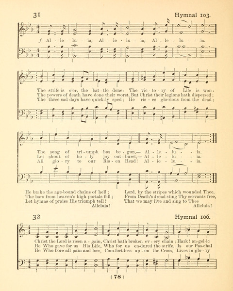 Prayer Book and Hymnal for the Sunday School page 78