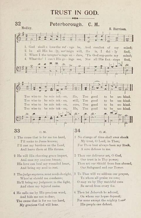 Primitive Baptist Hymn and Tune Book page 34