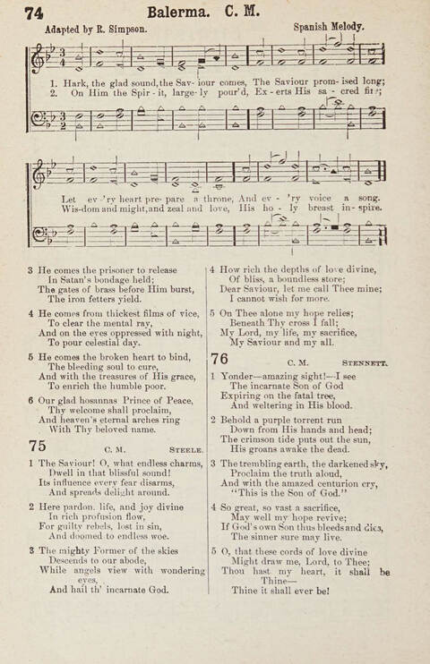 Primitive Baptist Hymn and Tune Book page 51