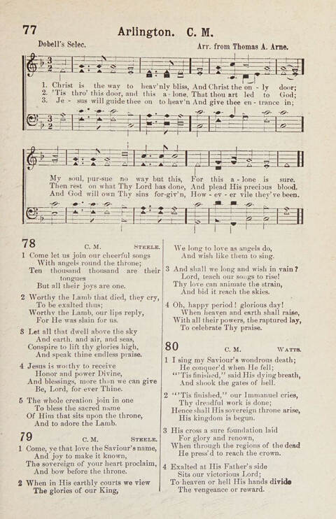 Primitive Baptist Hymn and Tune Book page 52
