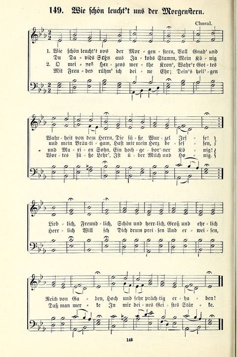 Perlen und Blüthen: Liederbuch zum Gebrauch in der Deutsch-Amerikanischen Sonntags-Schule page 146