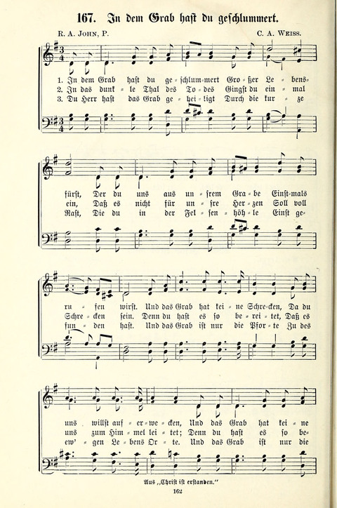 Perlen und Blüthen: Liederbuch zum Gebrauch in der Deutsch-Amerikanischen Sonntags-Schule page 160