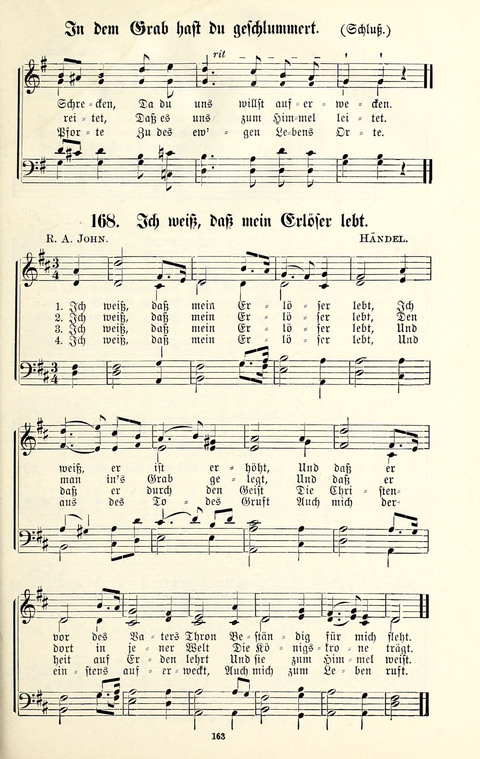 Perlen und Blüthen: Liederbuch zum Gebrauch in der Deutsch-Amerikanischen Sonntags-Schule page 161