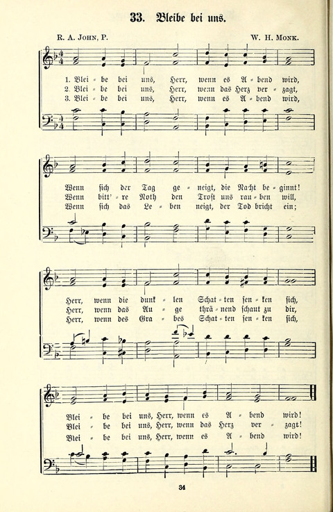 Perlen und Blüthen: Liederbuch zum Gebrauch in der Deutsch-Amerikanischen Sonntags-Schule page 32