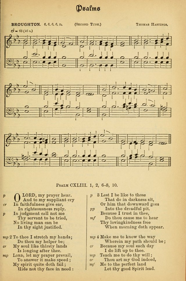 The Presbyterian Book of Praise: approved and commended by the General Assembly of the Presbyterian Church in Canada; With tunes; Part I. Selections from the Psalter. Part II. The Hymnal, rev, and en. page 107