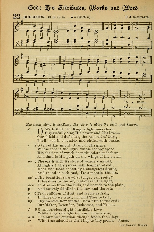 The Presbyterian Book of Praise: approved and commended by the General Assembly of the Presbyterian Church in Canada; With tunes; Part I. Selections from the Psalter. Part II. The Hymnal, rev, and en. page 138