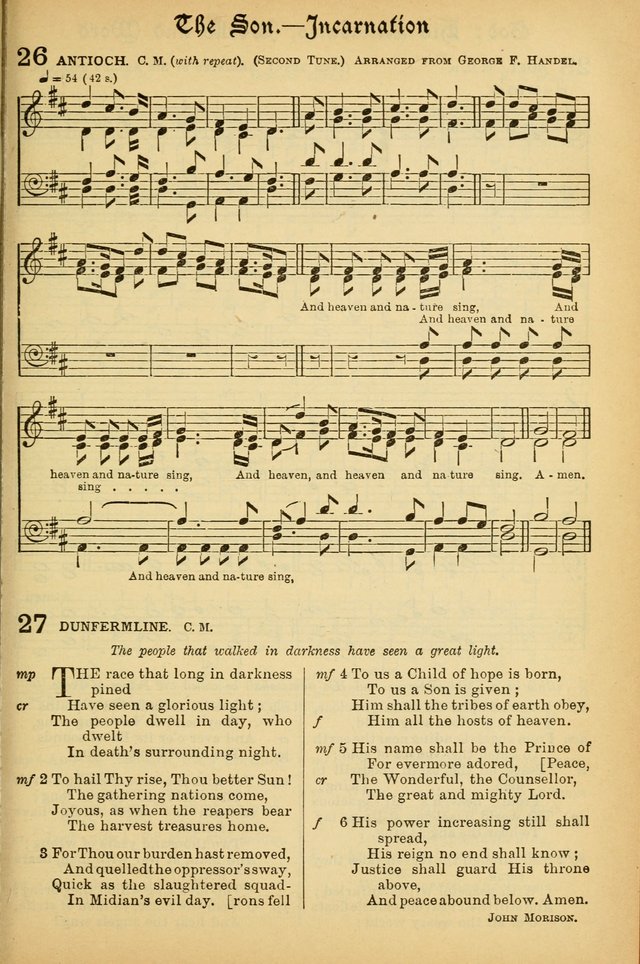 The Presbyterian Book of Praise: approved and commended by the General Assembly of the Presbyterian Church in Canada; With tunes; Part I. Selections from the Psalter. Part II. The Hymnal, rev, and en. page 143