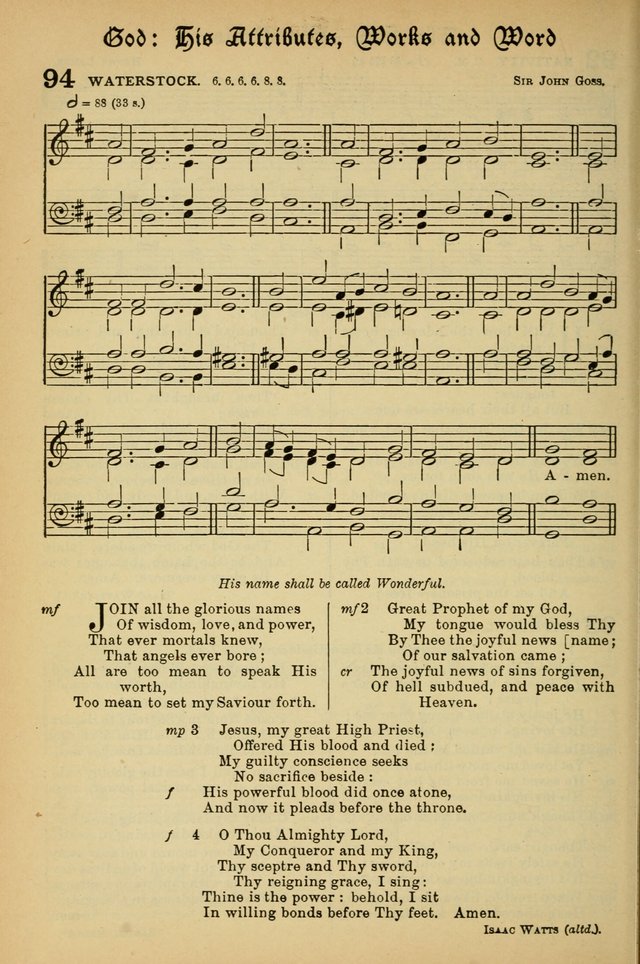 The Presbyterian Book of Praise: approved and commended by the General Assembly of the Presbyterian Church in Canada; With tunes; Part I. Selections from the Psalter. Part II. The Hymnal, rev, and en. page 216