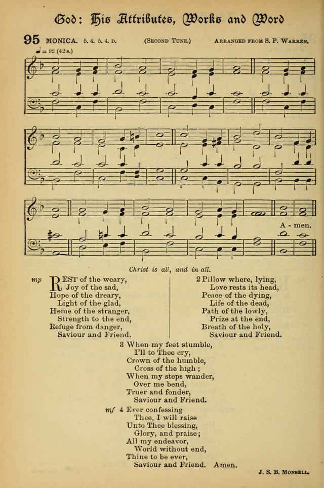 The Presbyterian Book of Praise: approved and commended by the General Assembly of the Presbyterian Church in Canada; With tunes; Part I. Selections from the Psalter. Part II. The Hymnal, rev, and en. page 218