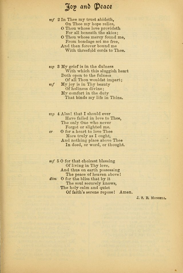 The Presbyterian Book of Praise: approved and commended by the General Assembly of the Presbyterian Church in Canada; With tunes; Part I. Selections from the Psalter. Part II. The Hymnal, rev, and en. page 317
