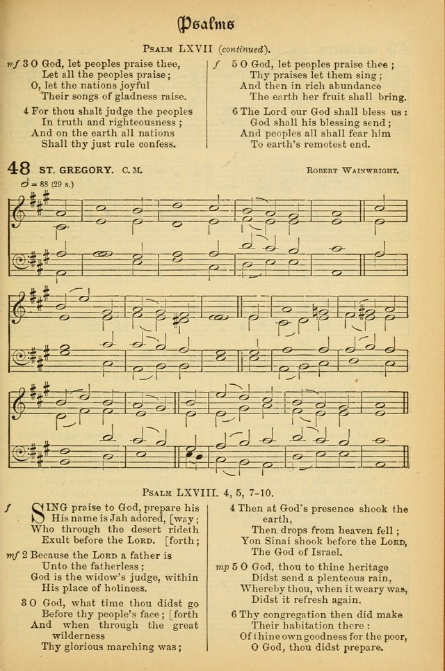 The Presbyterian Book of Praise: approved and commended by the General Assembly of the Presbyterian Church in Canada; With tunes; Part I. Selections from the Psalter. Part II. The Hymnal, rev, and en. page 47