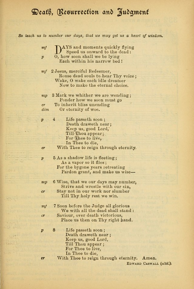 The Presbyterian Book of Praise: approved and commended by the General Assembly of the Presbyterian Church in Canada; With tunes; Part I. Selections from the Psalter. Part II. The Hymnal, rev, and en. page 477