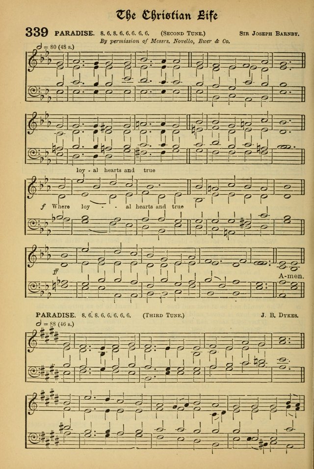 The Presbyterian Book of Praise: approved and commended by the General Assembly of the Presbyterian Church in Canada; With tunes; Part I. Selections from the Psalter. Part II. The Hymnal, rev, and en. page 484
