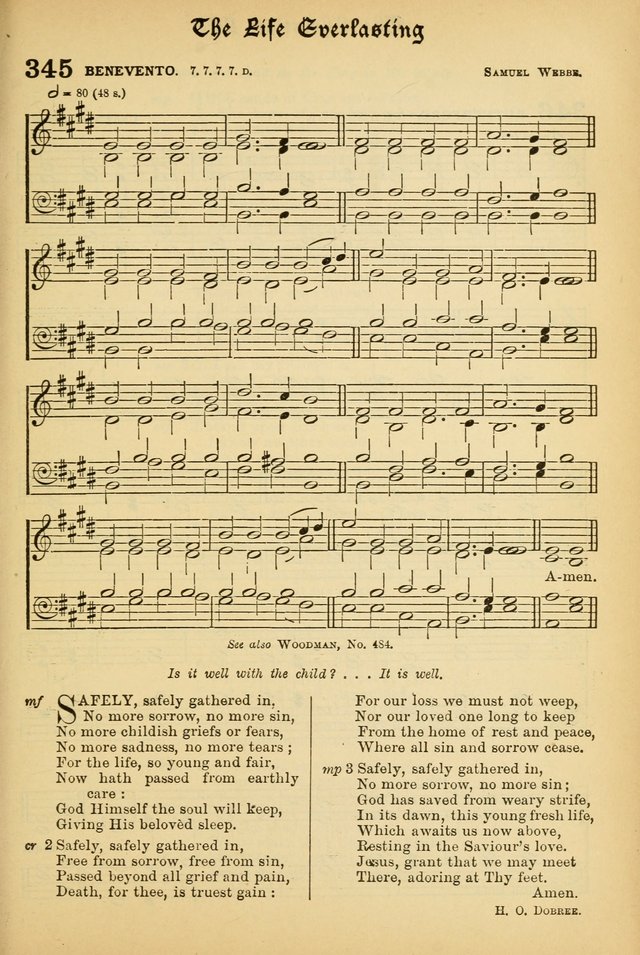 The Presbyterian Book of Praise: approved and commended by the General Assembly of the Presbyterian Church in Canada; With tunes; Part I. Selections from the Psalter. Part II. The Hymnal, rev, and en. page 495