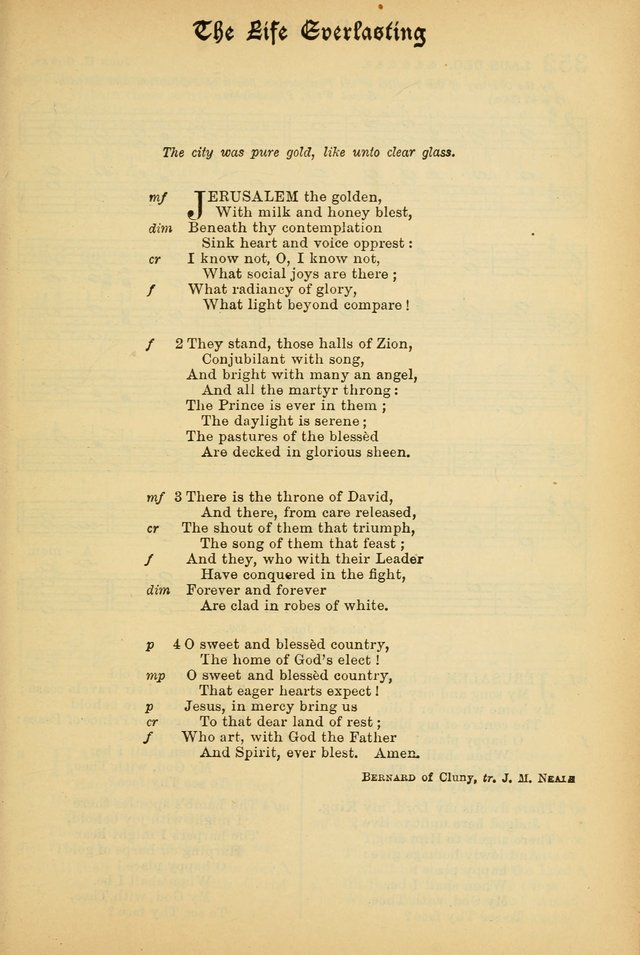 The Presbyterian Book of Praise: approved and commended by the General Assembly of the Presbyterian Church in Canada; With tunes; Part I. Selections from the Psalter. Part II. The Hymnal, rev, and en. page 505