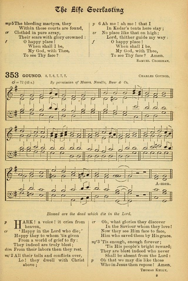 The Presbyterian Book of Praise: approved and commended by the General Assembly of the Presbyterian Church in Canada; With tunes; Part I. Selections from the Psalter. Part II. The Hymnal, rev, and en. page 507