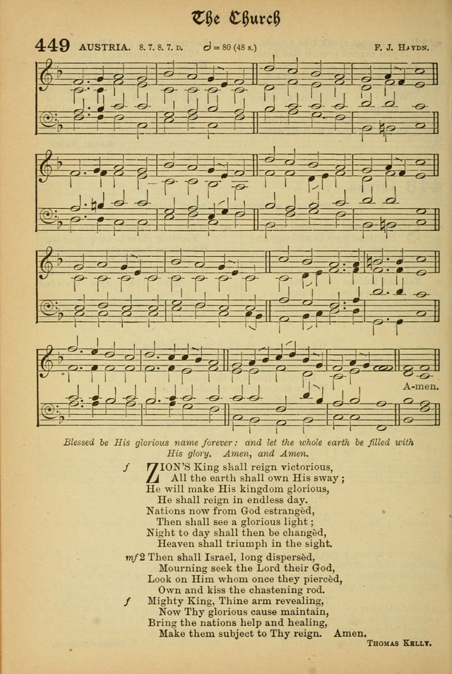 The Presbyterian Book of Praise: approved and commended by the General Assembly of the Presbyterian Church in Canada; With tunes; Part I. Selections from the Psalter. Part II. The Hymnal, rev, and en. page 614