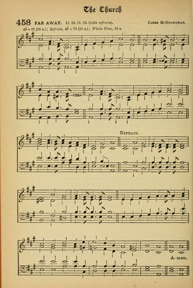 The Presbyterian Book of Praise: approved and commended by the General Assembly of the Presbyterian Church in Canada; With tunes; Part I. Selections from the Psalter. Part II. The Hymnal, rev, and en. page 628