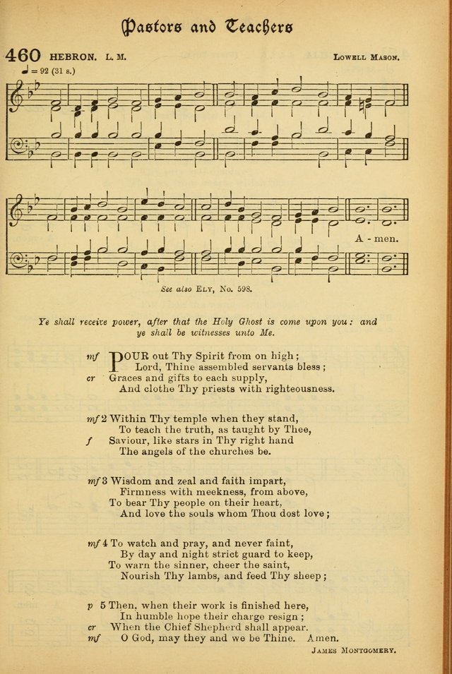 The Presbyterian Book of Praise: approved and commended by the General Assembly of the Presbyterian Church in Canada; With tunes; Part I. Selections from the Psalter. Part II. The Hymnal, rev, and en. page 631