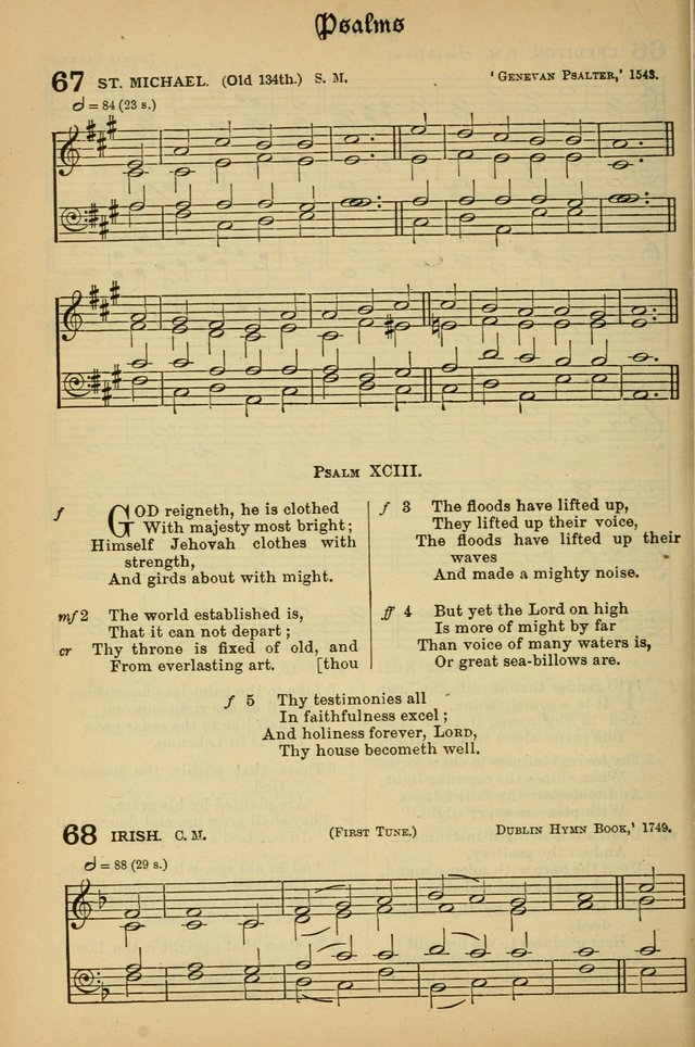The Presbyterian Book of Praise: approved and commended by the General Assembly of the Presbyterian Church in Canada; With tunes; Part I. Selections from the Psalter. Part II. The Hymnal, rev, and en. page 64