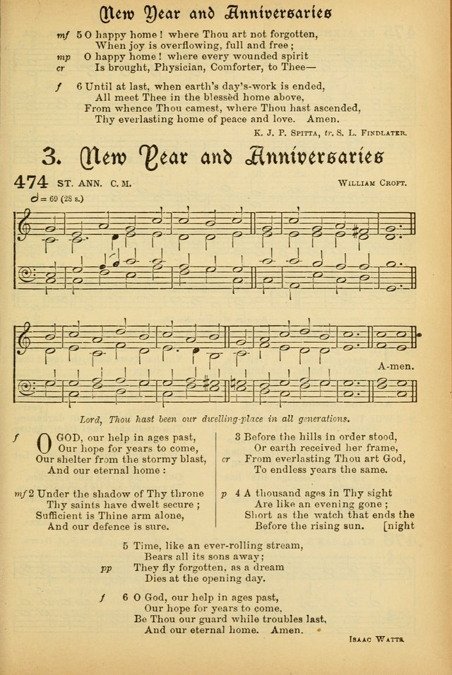 The Presbyterian Book of Praise: approved and commended by the General Assembly of the Presbyterian Church in Canada; With tunes; Part I. Selections from the Psalter. Part II. The Hymnal, rev, and en. page 647