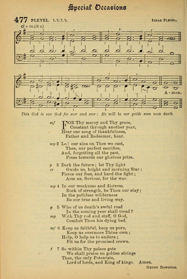 The Presbyterian Book of Praise: approved and commended by the General Assembly of the Presbyterian Church in Canada; With tunes; Part I. Selections from the Psalter. Part II. The Hymnal, rev, and en. page 650
